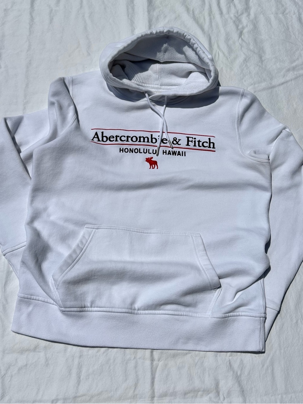 Abercrombie & Fitch A&F Destination Honolulu Hawaii Hoodie Soft Fleece Medium